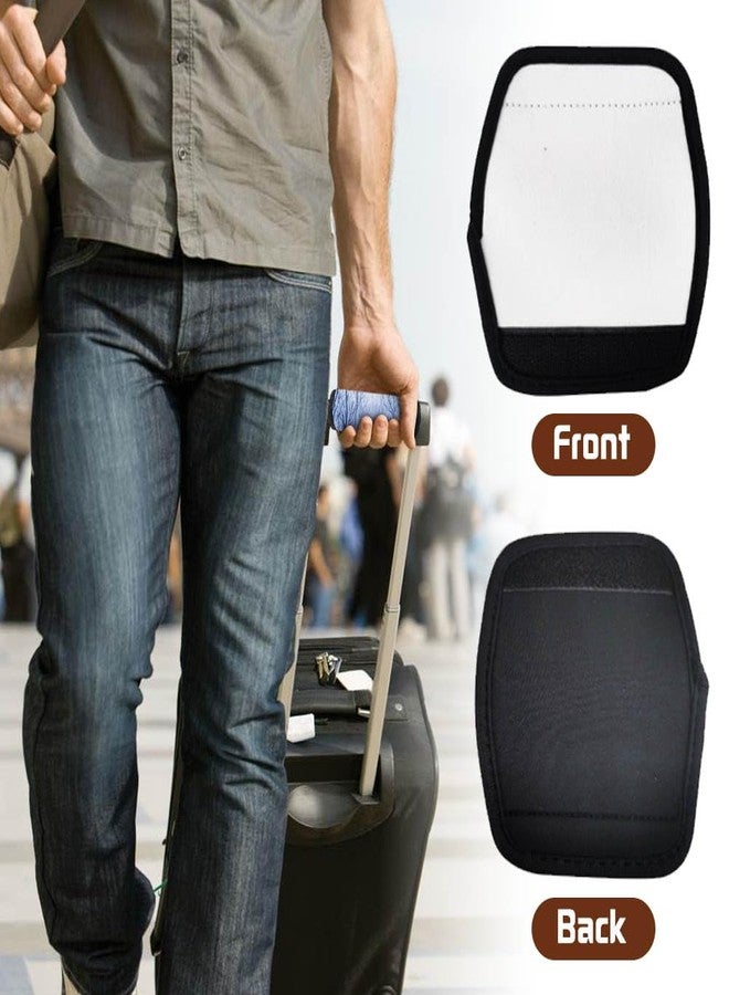 VIOKKO Sublimation Blanks Luggage Handle Grips Wraps Neoprene Comfort Luggage Tag Bulk Identifier Marker for Travel Bag Luggage Suitcase, 20Pcs - Image 3